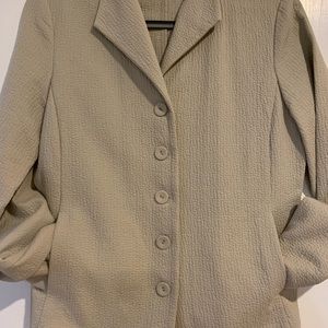 Eileen Fisher S Organic Cotton Jacket/ Blazer